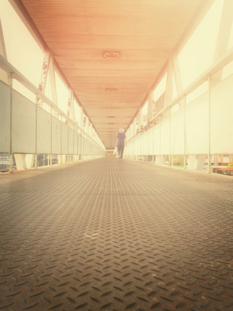 flyover walkの写真素材