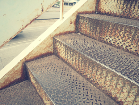 Vintage staircaseの写真素材
