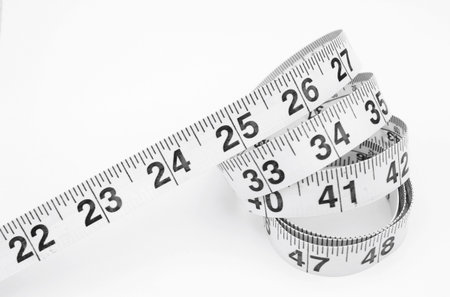 measuring tape isolated