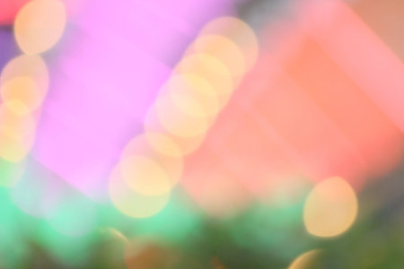 Bokeh colorful background
