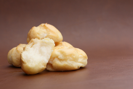 cream puffsの写真素材