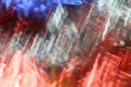 blurred light trailsの写真素材