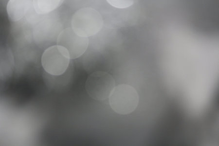 Bokeh gray backgroundの写真素材