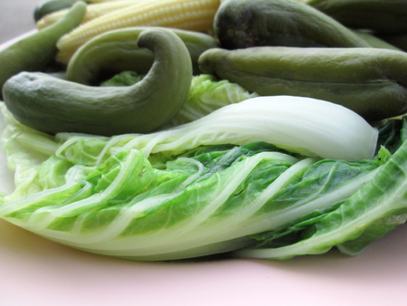 Steamed vegetablesの写真素材
