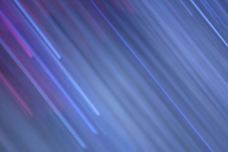 blurred light trails