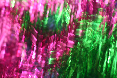 blurred light trailsの写真素材