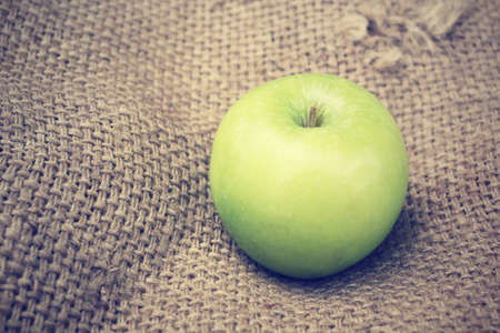 green appleの写真素材