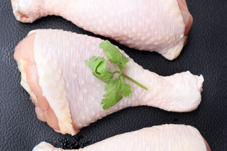 Raw chickenの写真素材