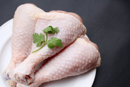 Raw chicken