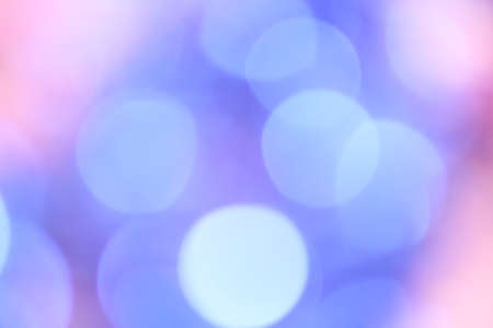 Blue bokehの写真素材