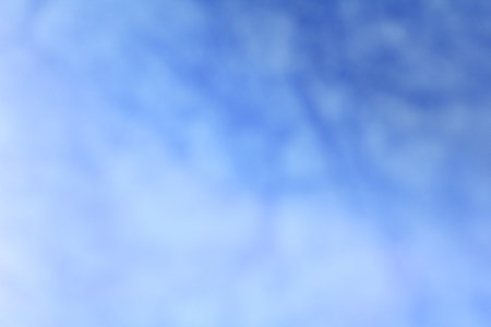 Blue sky.