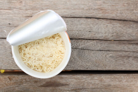 instant noodlesの写真素材