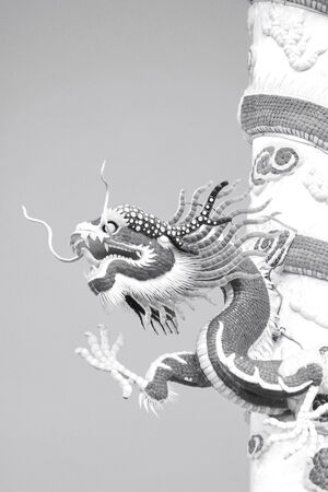 Dragon statueの写真素材