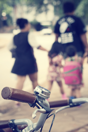 vintage bicycle.の写真素材