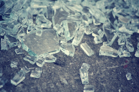 Broken glass
