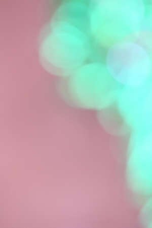 Green bokehの写真素材