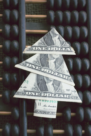 Money tree and abacus