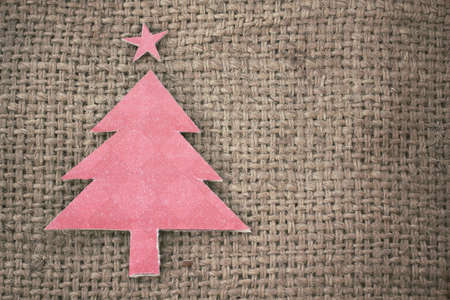 Paper christmas tree.の写真素材