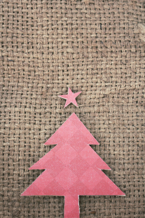 Paper christmas tree.の写真素材
