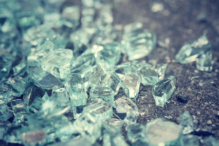 Broken glassの写真素材