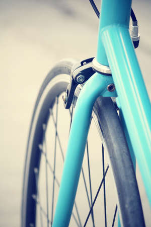 Vintage bicycle wheelの写真素材