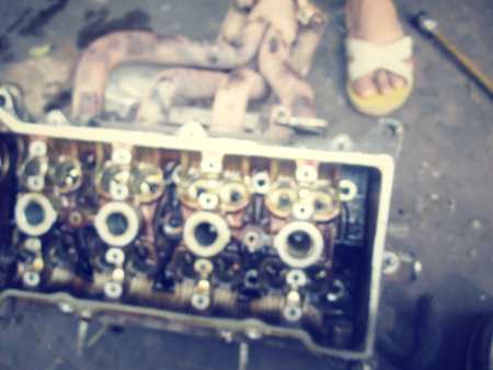 Old engineの写真素材