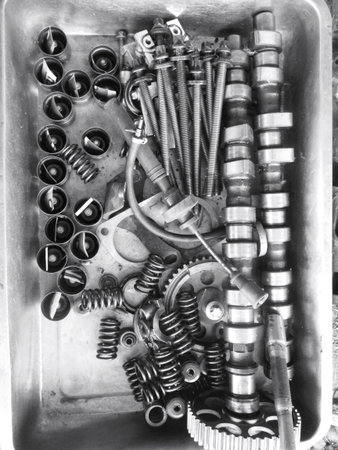 Old engineの写真素材