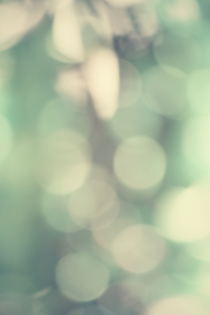 Green bokehの写真素材