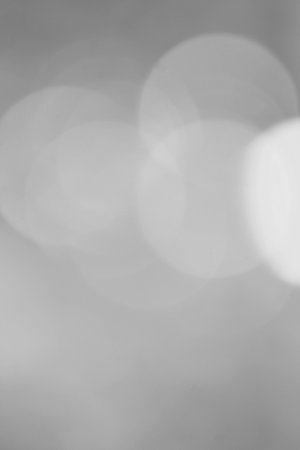 Gray bokehの写真素材