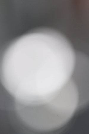 Gray bokehの写真素材