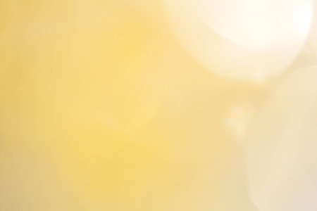 Gold bokehの写真素材