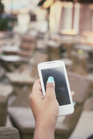 Using smart phone