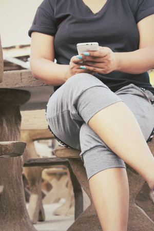 Using smart phone