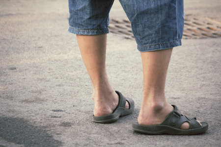 leg and shoes
