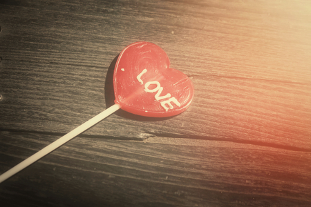 Candy valentines heartsの写真素材