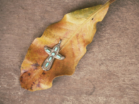 Old crossの写真素材