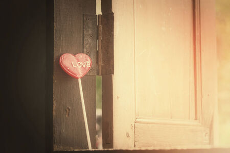 Candy valentines heartsの写真素材