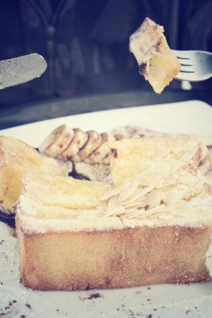 Toast breadの写真素材