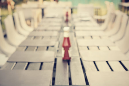 Blurred of restaurant