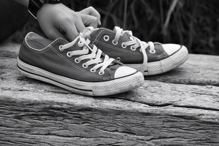 Sneakersの写真素材