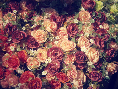 Vintage roses.