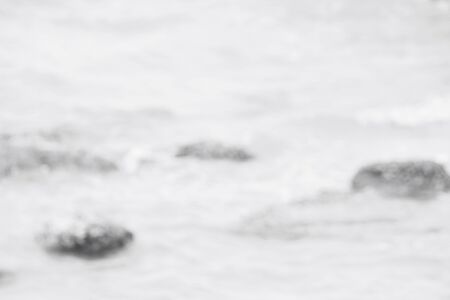 Blurred of beachの写真素材