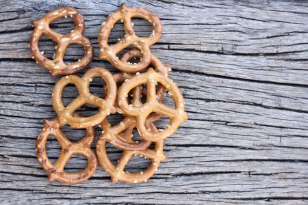 Cookies pretzelsの写真素材