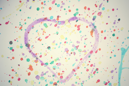 Color art of watercolorの写真素材
