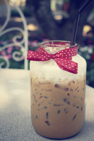 Iced coffee