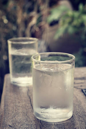 Drink waterの写真素材