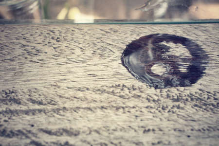 Stain of waterの写真素材