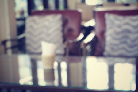 Blurred of restaurant