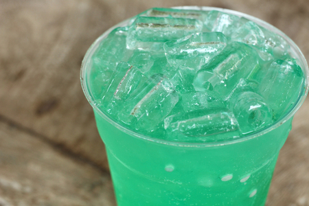 Green drinks - cocktail greenの写真素材