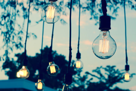 Vintage light bulb